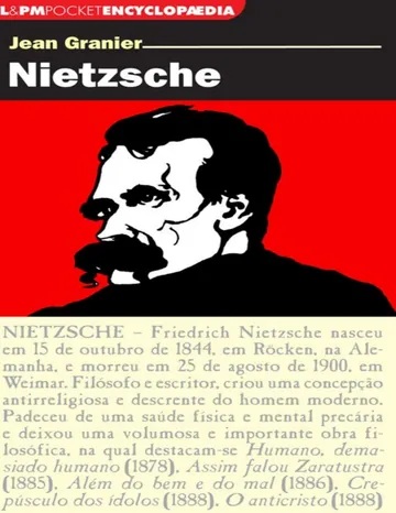 Nietzsche de Jean Granier, capa do livro