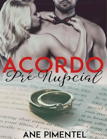 Acordo Pré-nupcial de Ane Pimentel, capa do livro