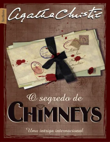 O Segredo de Chimneys de Agatha Christie, capa do livro