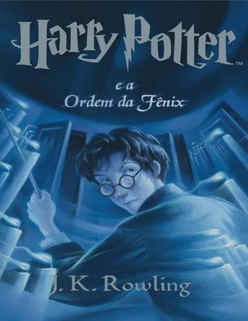 Harry Potter e a Ordem da Fênix de J. K. Rowling, capa do livro