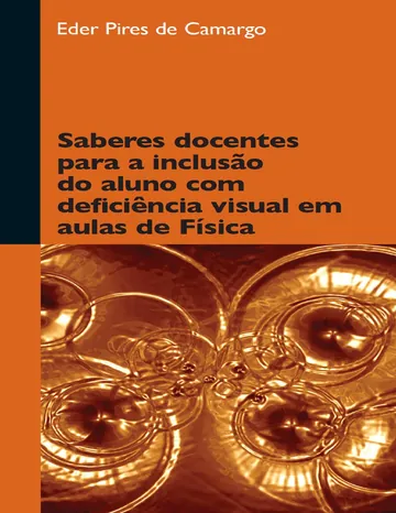 Ensinar física a alunos com deficiência visual de Eder Pires de Camargo, capa do livro