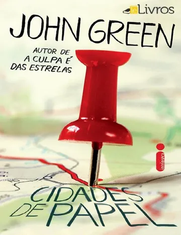 Cidades de papel de John Green, capa do livro
