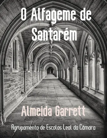 O Alfageme de Santarém de Almeida Garrett, capa do livro