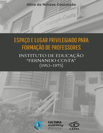 Espaço e lugar privilegiado para formação de professores de Aline de Novaes Conceição, capa do livro