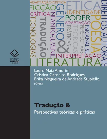 Tradução e perspectivas teóricas e práticas de Lauro Maia Amorim, capa do livro
