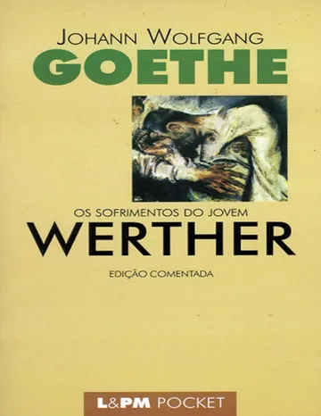 Os Sofrimentos do Jovem Werther de Johann Wolfgang Goethe, capa do livro