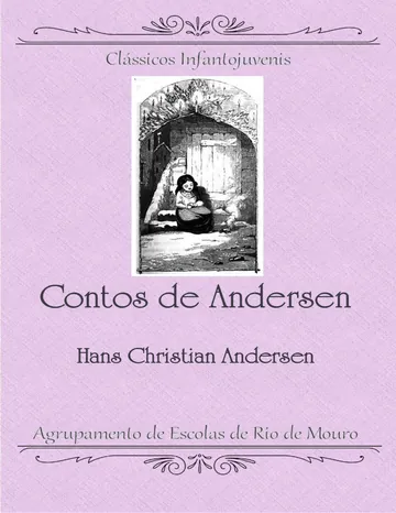 Contos de Andersen de Hans Christian Andersen, capa do livro