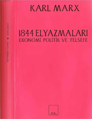 1844 Elyazmaları - Karl Marx