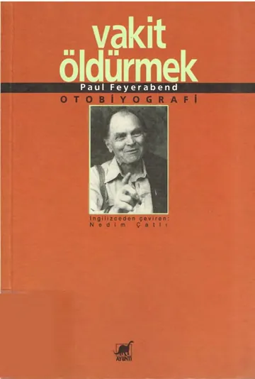 Vakit Öldürmek - Paul Feyerabend