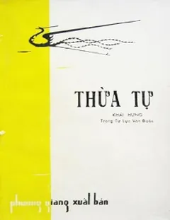 Thừa Tự - Khái Hưng