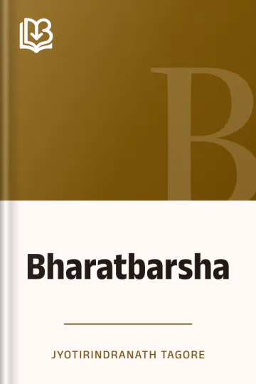 Bharatbarsha লেখক Jyotirindranath Tagore, বইয়ের প্রচ্ছদ