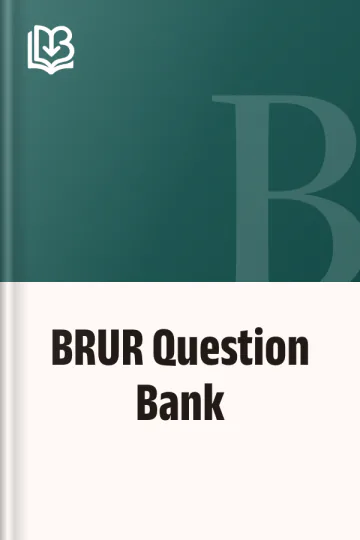 BRUR Question Bank, বইয়ের প্রচ্ছদ
