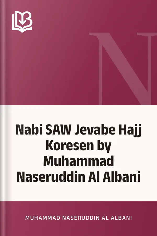 Nabi SAW Jevabe Hajj Koresen by Muhammad Naseruddin Al Albani লেখক Muhammad Naseruddin Al Albani, বইয়ের প্রচ্ছদ