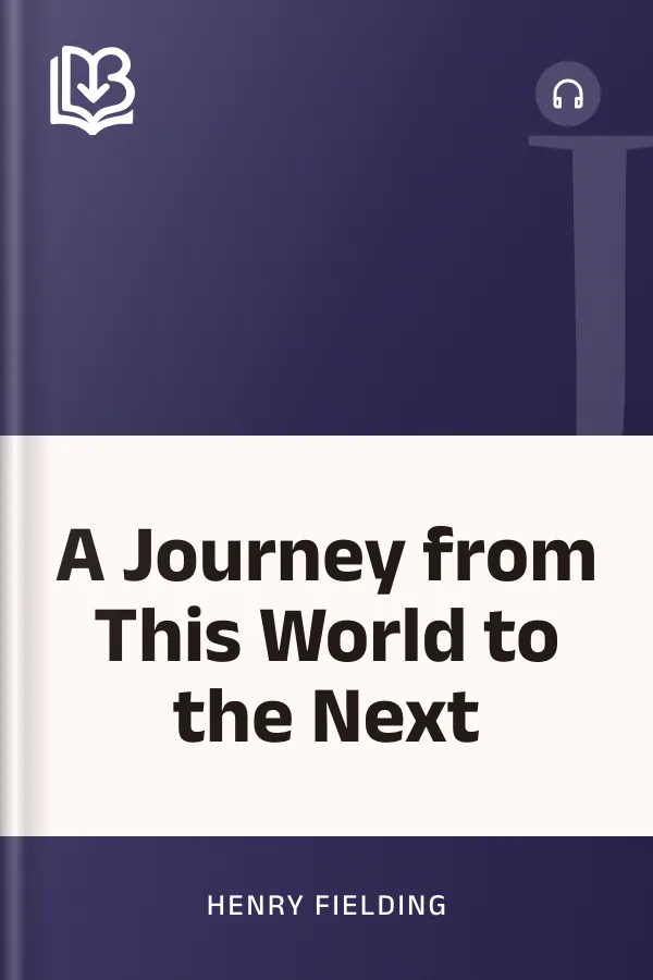 A Journey from This World to the Next by Henry Fielding, book cover