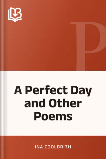 A Perfect Day and Other Poems by Ina Coolbrith, book cover