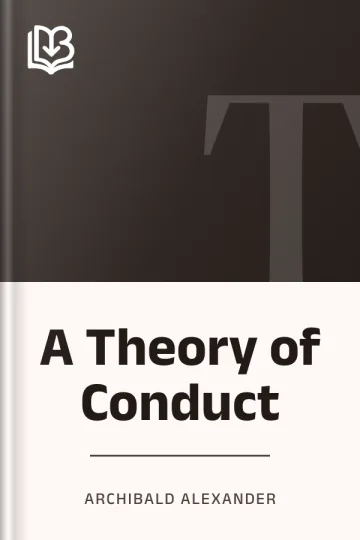 A Theory of Conduct by Archibald Alexander, book cover