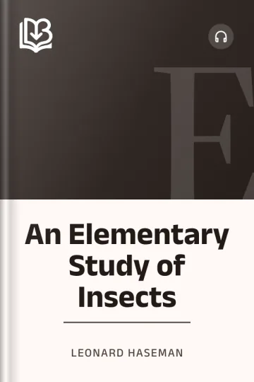 An Elementary Study of Insects by Leonard Haseman, book cover