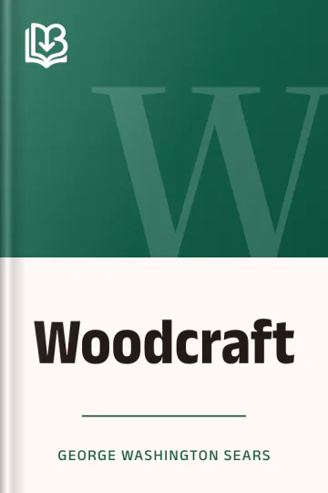 Woodcraft by George Washington Sears, book cover