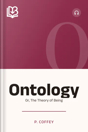 Ontology by P. Coffey, book cover