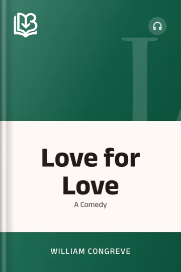 Love for Love by William Congreve, book cover