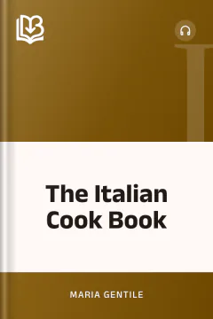 The Italian Cook Book - Maria Gentile