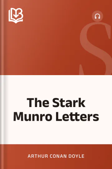 The Stark Munro Letters by Arthur Conan Doyle, book cover
