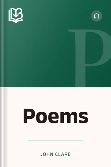 Poems by John Clare, book cover