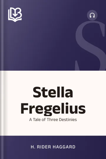 Stella Fregelius by H. Rider Haggard, book cover