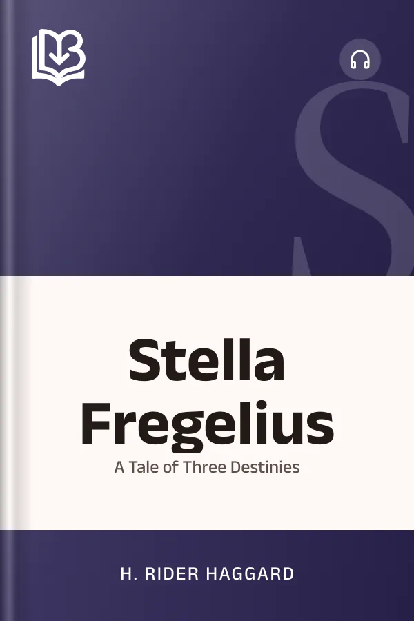 Stella Fregelius by H. Rider Haggard, book cover