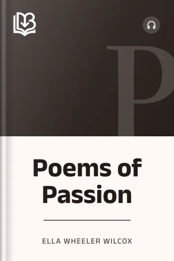 Poems of Passion by Ella Wheeler Wilcox, book cover