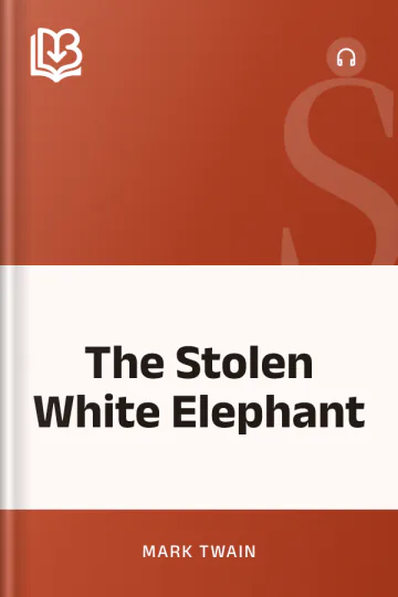 The Stolen White Elephant by Mark Twain, book cover