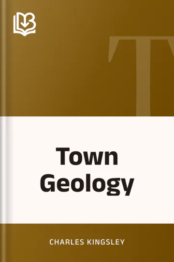 Town Geology by Charles Kingsley, book cover