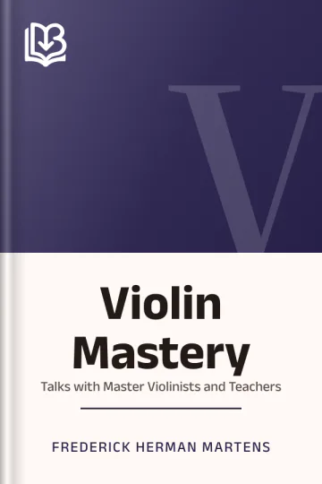 Violin Mastery by Frederick Herman Martens, book cover