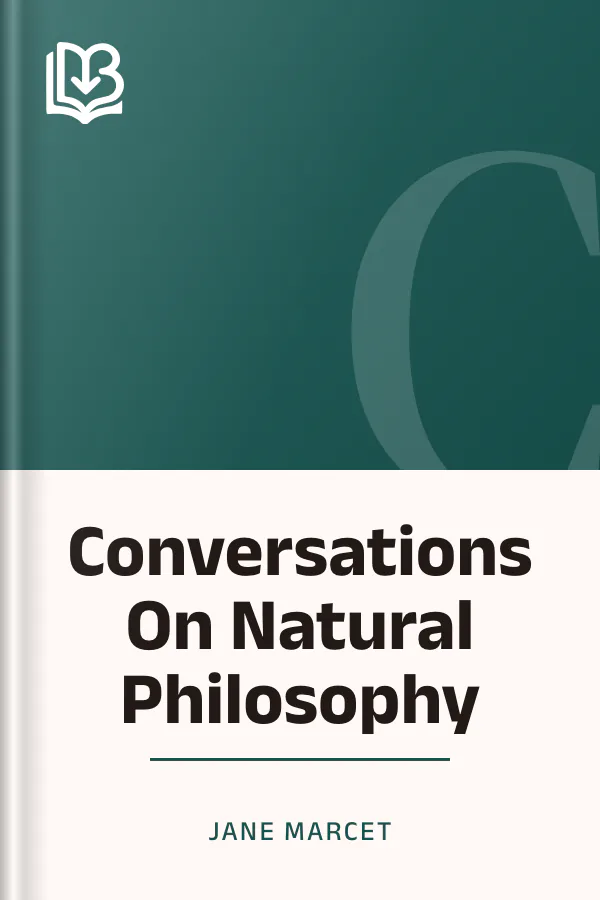 Conversations On Natural Philosophy by Jane Marcet, book cover