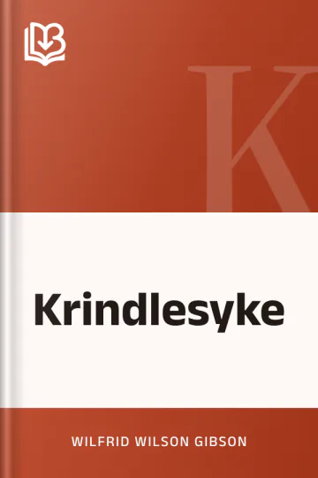 Krindlesyke by Wilfrid Wilson Gibson, book cover