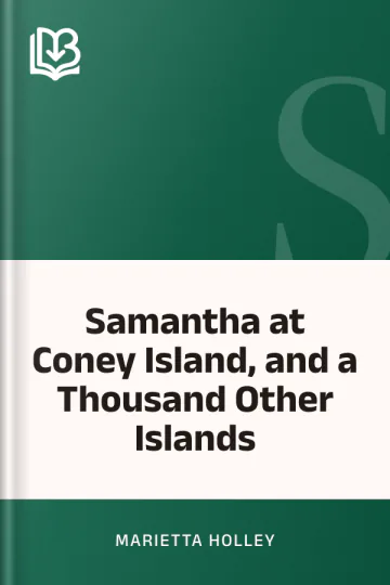Samantha at Coney Island, and a Thousand Other Islands by Marietta Holley, book cover