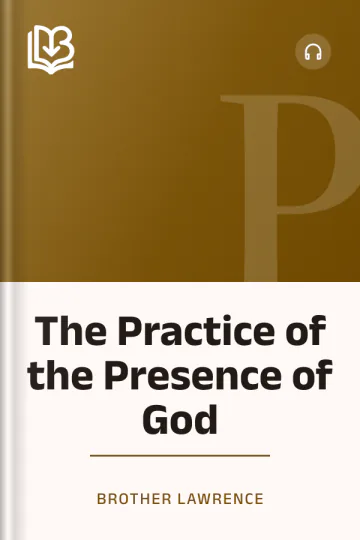 The Practice of the Presence of God by Brother Lawrence, book cover