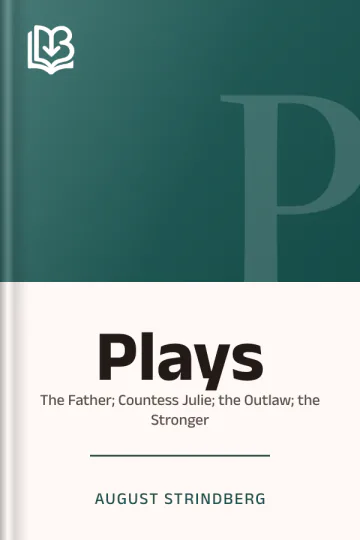 Plays by August Strindberg, book cover