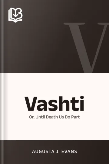 Vashti by Augusta J. Evans, book cover