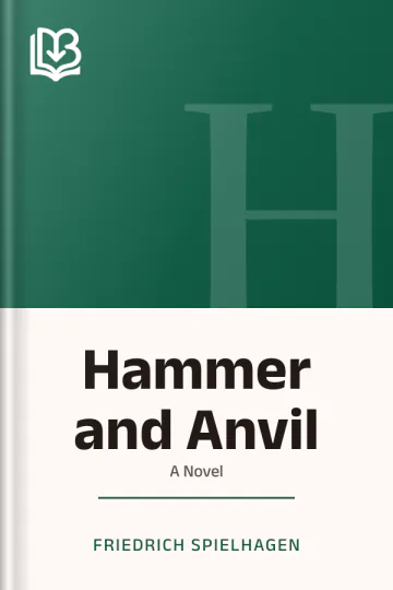 Hammer and Anvil by Friedrich Spielhagen, book cover