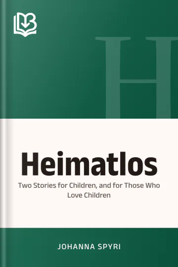 Heimatlos by Johanna Spyri, book cover