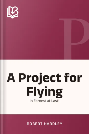 A Project for Flying by Robert Hardley, book cover