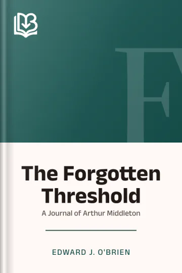 The Forgotten Threshold by Edward J. O'Brien, book cover