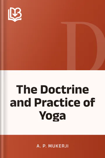 The Doctrine and Practice of Yoga by A. P. Mukerji, book cover
