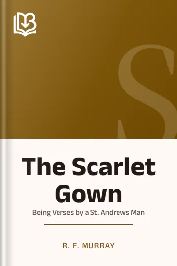 The Scarlet Gown by R. F. Murray, book cover