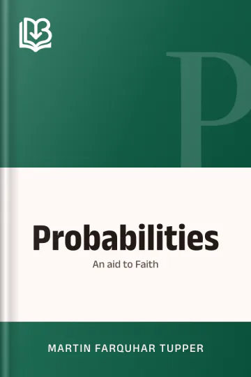 Probabilities by Martin Farquhar Tupper, book cover