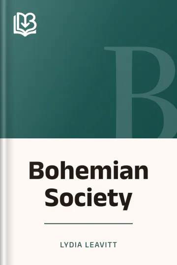 Bohemian Society by Lydia Leavitt, book cover