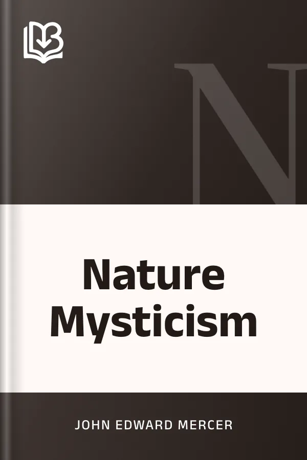 Nature Mysticism by John Edward Mercer, book cover