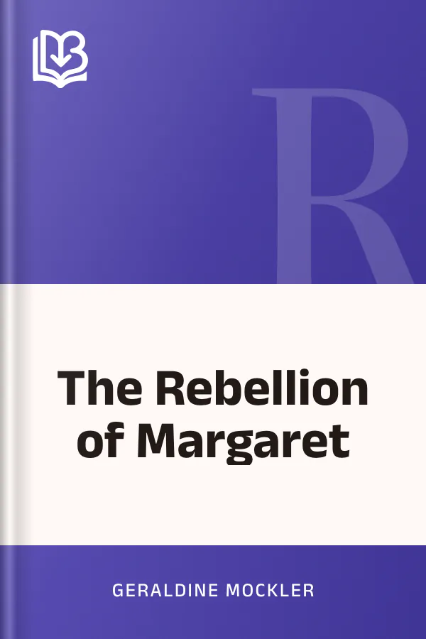 The Rebellion of Margaret by Geraldine Mockler, book cover