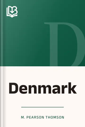 Denmark by M. Pearson Thomson, book cover
